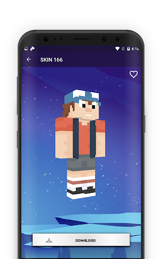 Cartoon Skins - Image screenshot of android app