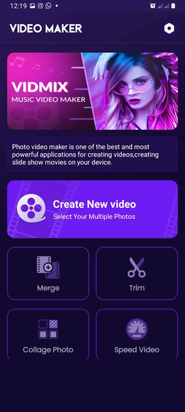 Video maker & editor - Image screenshot of android app