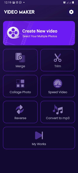 Video maker & editor - Image screenshot of android app