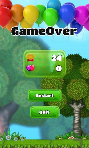 Balloons Burst - Gameplay image of android game