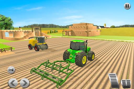 Farming Game Tractor Simulator - Gameplay image of android game