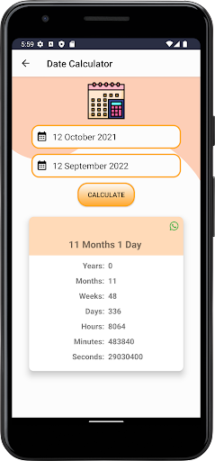 Baby Age Calculator - Image screenshot of android app