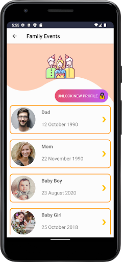 Baby Age Calculator - Image screenshot of android app