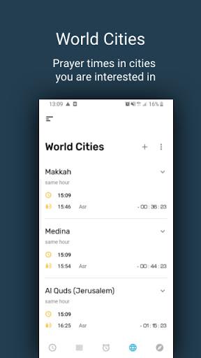 صلاتك Salatuk (Prayer time) - عکس برنامه موبایلی اندروید