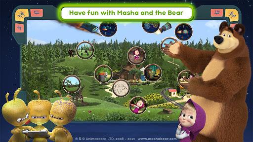 Masha and the Bear: UFO - Gameplay image of android game