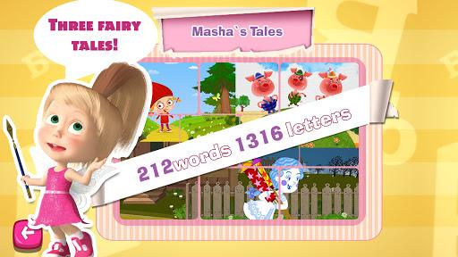 Masha and the Bear: Word Game - عکس برنامه موبایلی اندروید