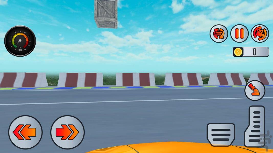 بازی ماشین اسپرت - Gameplay image of android game