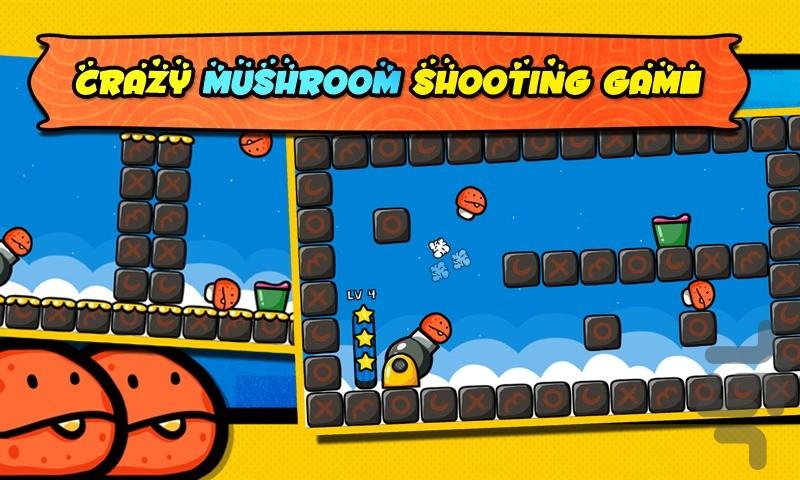 Mushroom Shooting - Gameplay image of android game