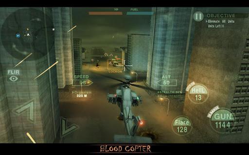 BLOOD COPTER - Gameplay image of android game