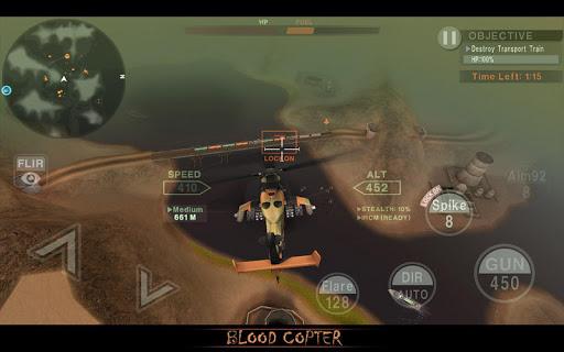 BLOOD COPTER - عکس بازی موبایلی اندروید