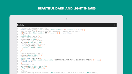 Turbo Editor // Text Editor - عکس برنامه موبایلی اندروید