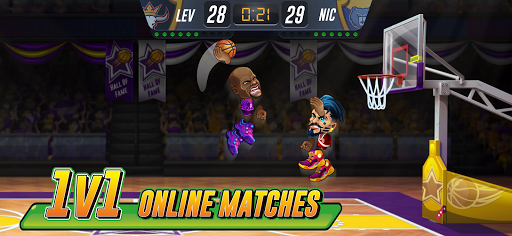 Basketball Arena: Online Game - Gameplay image of android game