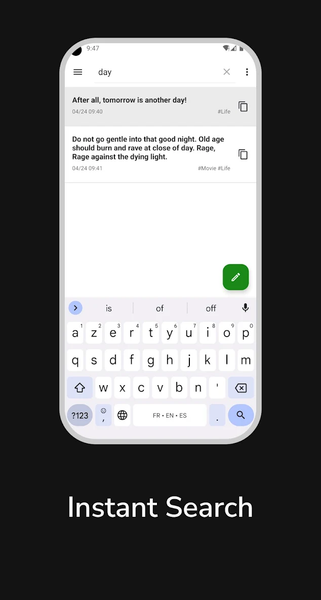 Clipboard - Copy Paste & Notes - Image screenshot of android app