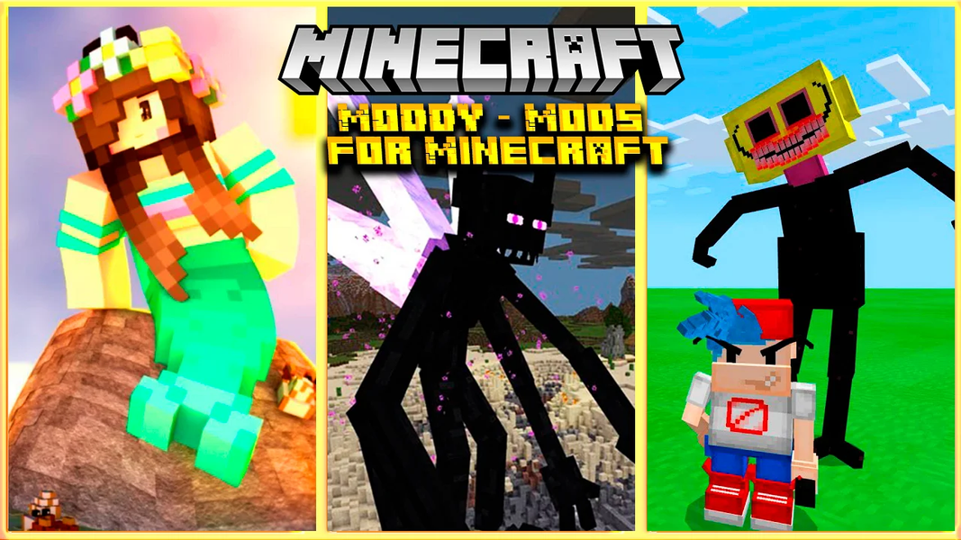 MODDY - Mods for Minecraft - عکس برنامه موبایلی اندروید