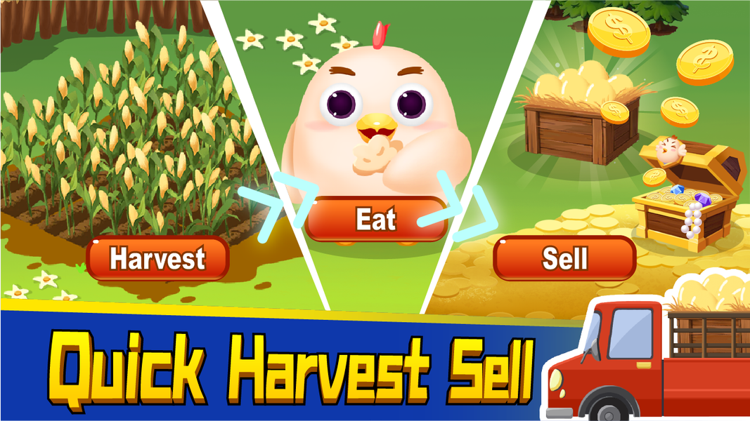 Lucky Farm - Win Reward - عکس بازی موبایلی اندروید