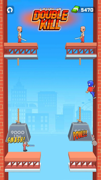 Swing Hero: Superhero Fight - Gameplay image of android game