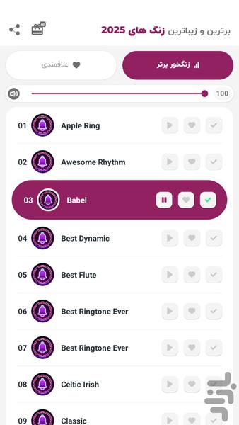 Best Ringtone 2025 - Image screenshot of android app