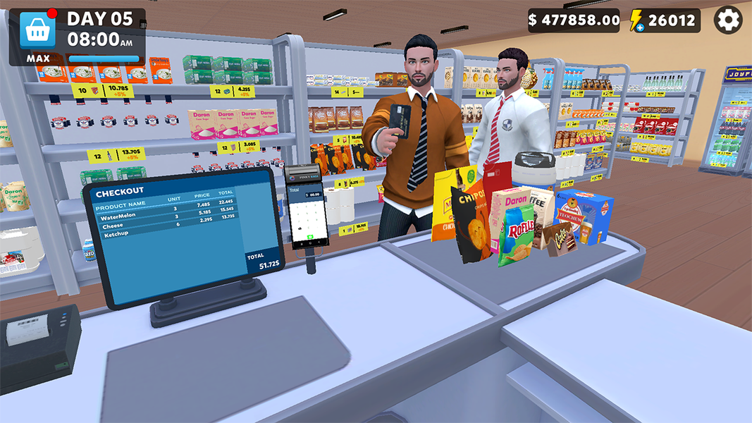 Manage Store Simulator - عکس بازی موبایلی اندروید