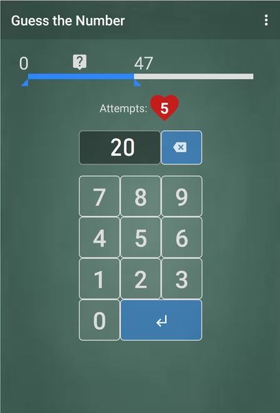 Guess My Number - Gameplay image of android game