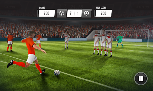 Penalty World Cup - Qatar 2022 - Gameplay image of android game