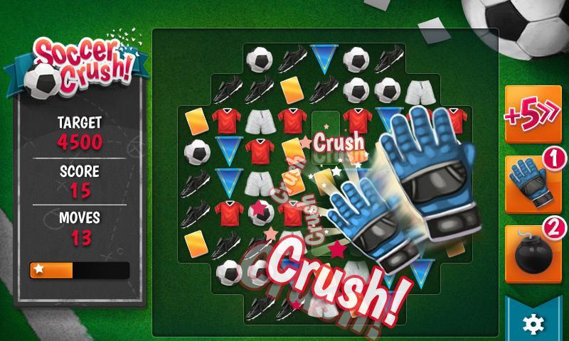 Soccer Crush - Gameplay image of android game