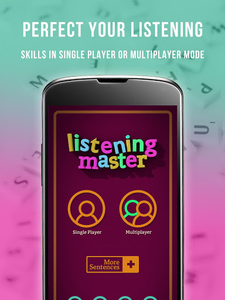 Learn English Listening Master - Gameplay image of android game