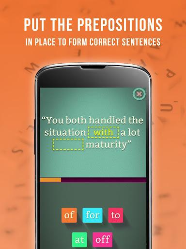 Learn English Preposition Game - Gameplay image of android game