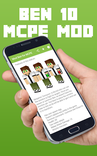 Mod Ben for MCPE - Image screenshot of android app