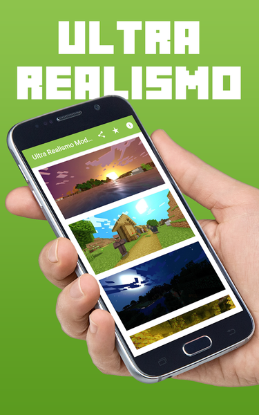 Ultra Realismo Mod for MCPE - Image screenshot of android app