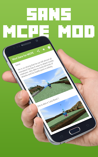 Mod Sans for MCPE - Image screenshot of android app