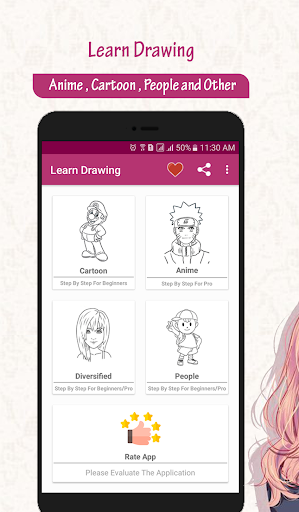 Learn Drawing - Image screenshot of android app