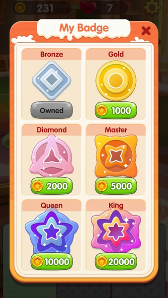 Match Bakery - Gameplay image of android game