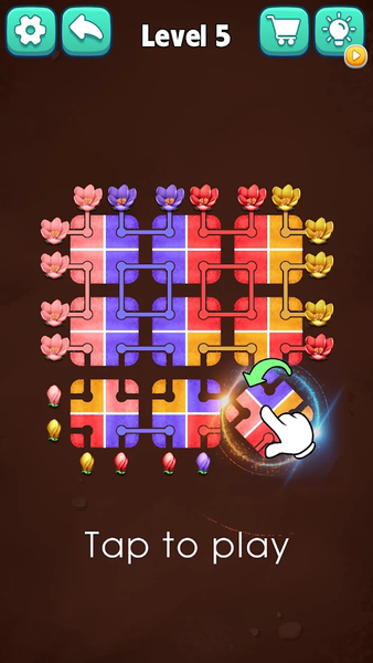 Match Color Rotate - Gameplay image of android game