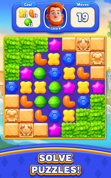 Match Fever - Match ۳ Puzzles - عکس بازی موبایلی اندروید