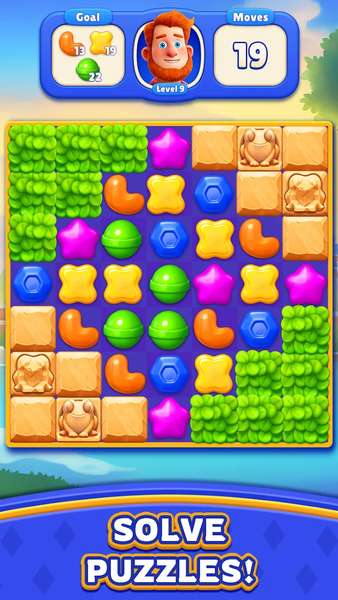 Match Fever - Match 3 Puzzles - Gameplay image of android game
