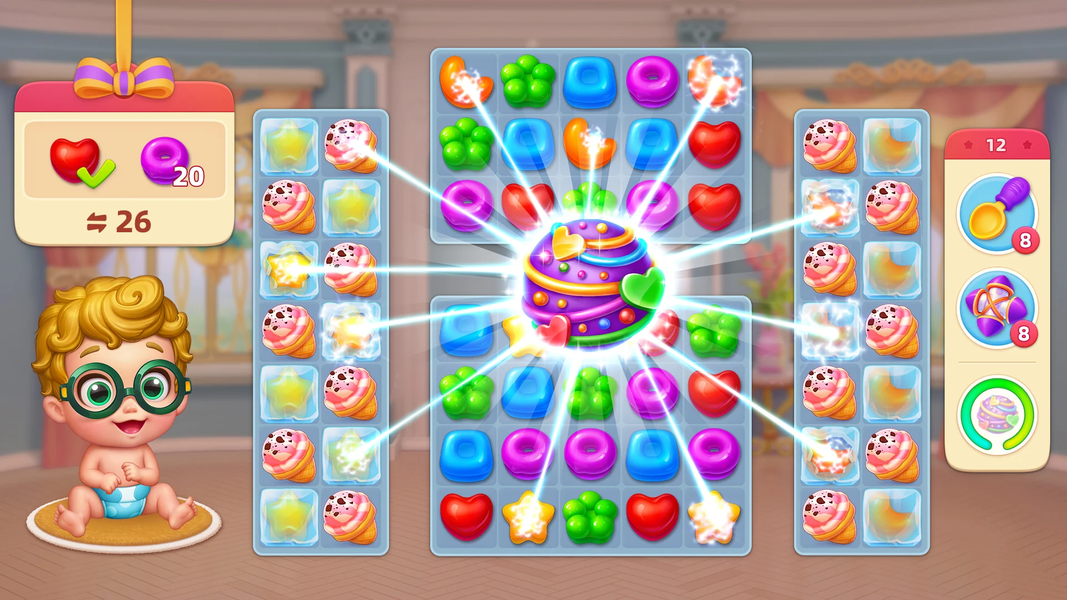 Home Mansion: Design & Match - عکس بازی موبایلی اندروید