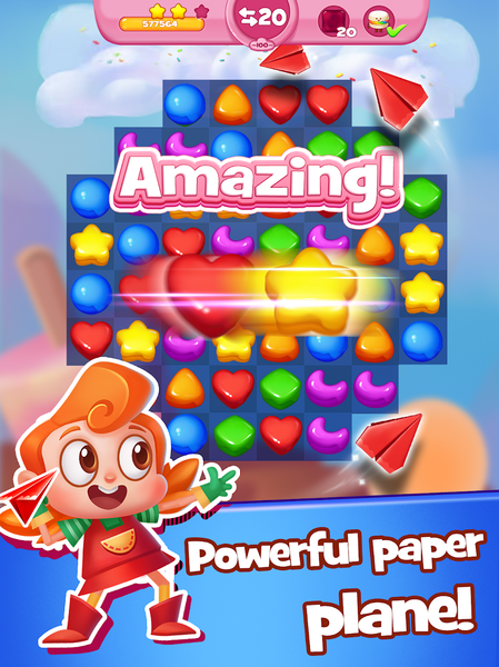 Cake Crush Match 3 Blast Mania - Gameplay image of android game