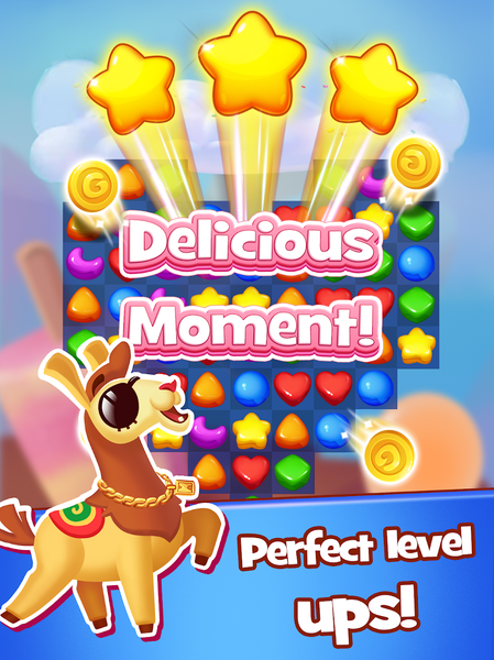 Cake Crush Match 3 Blast Mania - Gameplay image of android game