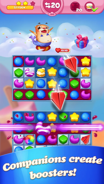 Cake Crush Match 3 Blast Mania - Gameplay image of android game
