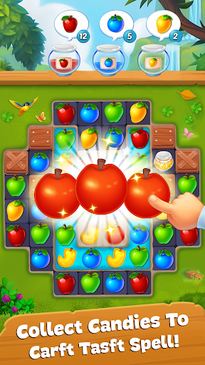 Fruit Crush Match 3 - Gameplay image of android game