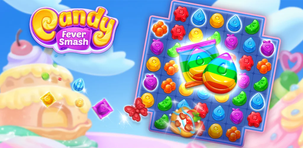 Candy Fever Smash - Match ۳ - عکس بازی موبایلی اندروید