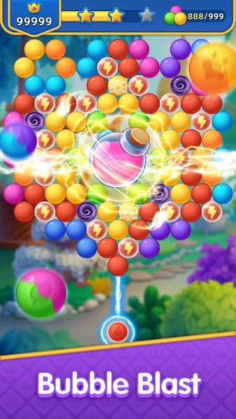 Bubble Shooter: Bubble Games - Gameplay image of android game