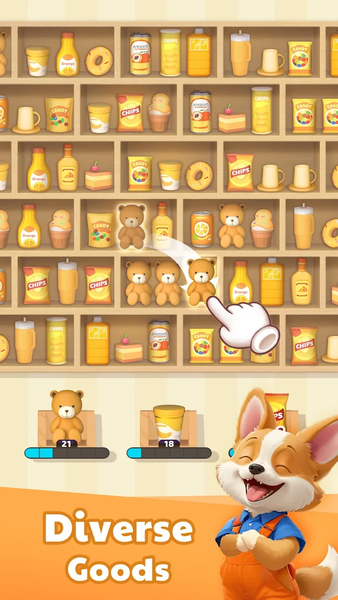 3D Goods Store: Sorting Games - Gameplay image of android game