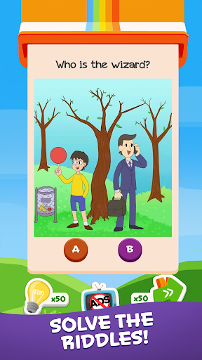 Riddle Test: Brain Teaser Game - Image screenshot of android app