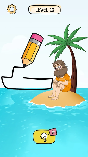 Draw Puzzle: Tricky Brain Test - Gameplay image of android game