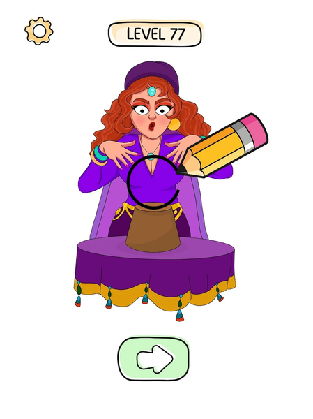 Draw Puzzle: Tricky Brain Test - Gameplay image of android game