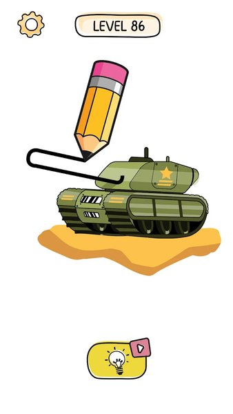 Draw Puzzle: Tricky Brain Test - Gameplay image of android game