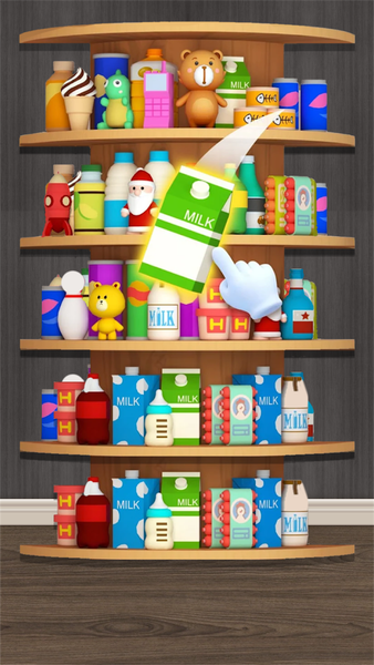 Goods Triple 3D: Sorting Match - Gameplay image of android game