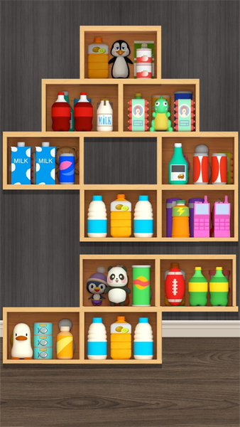 Goods Triple ۳D: Sorting Match - عکس بازی موبایلی اندروید