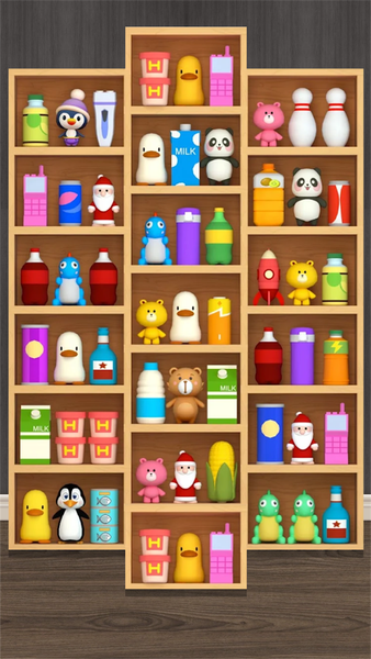 Goods Triple 3D: Sorting Match - Gameplay image of android game